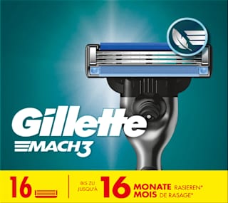 Rasierklingen, Mach3  Gillette