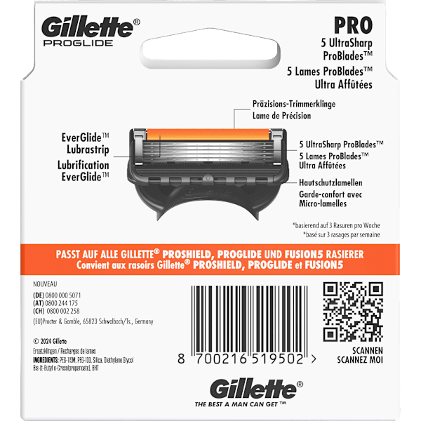 Rasierklingen, ProGlide Gillette