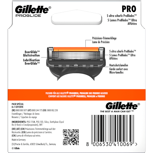 Rasierklingen, ProGlide Gillette