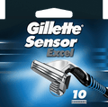 Rasierklingen, Sensor Excel Gillette