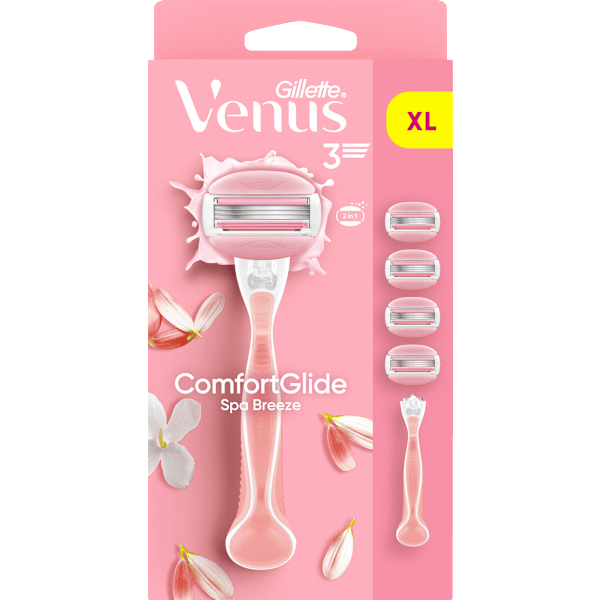 Rasierer, Comfortglide Spa Breeze Starterset Gillette Venus