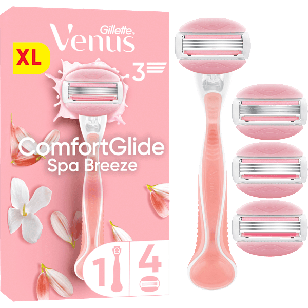 Rasierer, Comfortglide Spa Breeze Starterset Gillette Venus