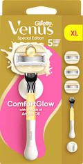 Rasierer, ComfortGlow Vorteilspack  Gillette Venus