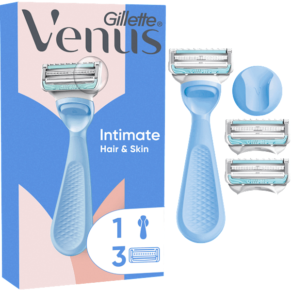 Rasierer, Intimate Hair & Skin Vorteilspack Gillette Venus