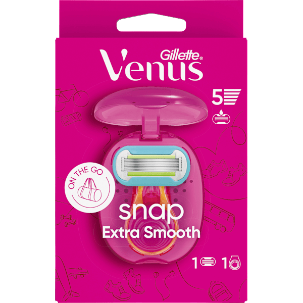 Rasierer, Snap Extra Smooth, Reisegröße Gillette Venus