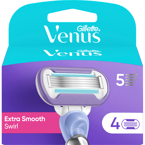 Rasierklingen, Extra Smooth Swirl Gillette Venus