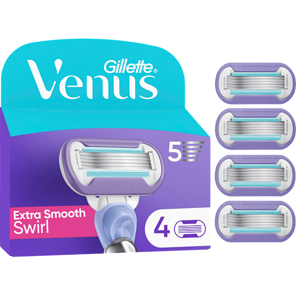 Rasierklingen, Extra Smooth Swirl Gillette Venus