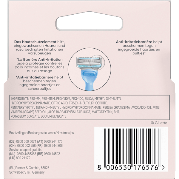 Rasierklingen, Intimate Gillette Venus