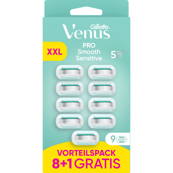 Rasierklingen, Pro Smooth Sensitive Gillette Venus
