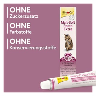 Nahrungsergänzung Katze, Malt-Soft-Paste Extra GimCat