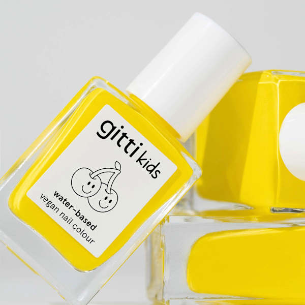 Nagellack Kids Plant Based 06 Yellow Lemon gitti