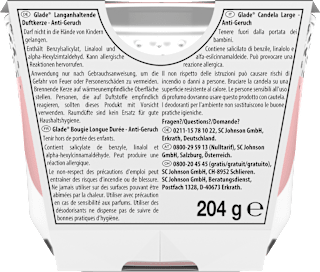 Duftkerze im Glas Anti Geruch 204 g glade