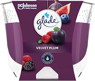 Duftkerze im Glas Velvet Plum 204 g glade