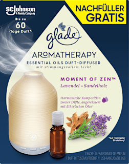 Lufterfrischer Aromatherapy Diffuser Moment of Zen Starterset glade
