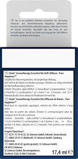 Lufterfrischer Aromatherapy Pure Happiness Nachfüllpack glade