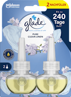 Lufterfrischer Duftstecker Clean Line Nachfüllpack (2x20 ml) glade