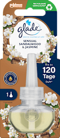 Lufterfrischer Duftstecker Sensual Sandalwood & Jasmine Nachfüllpack glade