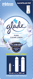 Lufterfrischer Minispray Touch & Fresh Pure Clean Linen Nachfüllpack glade