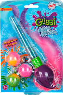 Kinder Badezusatz Glibbi Badepinsel 4tlg GLIBBI