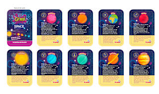 Kinder Badezusatz Glibbi Space Set 9tlg GLIBBI