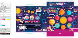 Kinder Badezusatz Glibbi Space Set 9tlg GLIBBI