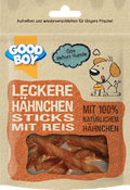 Hundeleckerli Hähnchen Reis-Sticks, Adult Good Boy