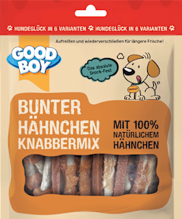 Kausnack Hund Hähnchen Knabbermix, Adult Good Boy