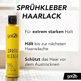 Haarlack Sprühkleber got2b