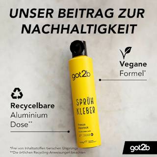 Haarlack Sprühkleber got2b