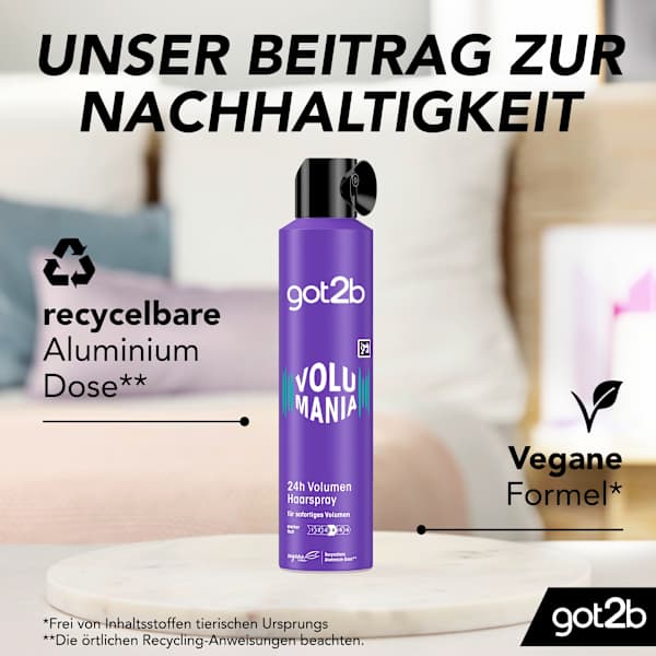 Haarspray Volumania got2b