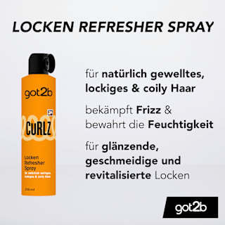 Lockenspray Refresher Curlz got2b