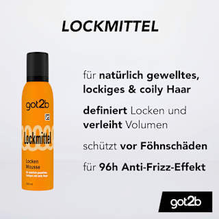 Schaumfestiger Locken Mousse Lockmittel got2b