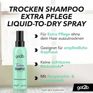 Trockenshampoo Liquid to Dry got2b
