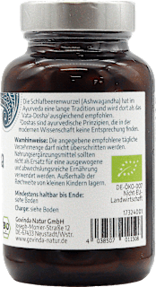 Ashwagandha Kapseln 90 St govinda