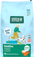 Trockenfutter Hund mit Insekten & Reis, sensitiv Green Petfood