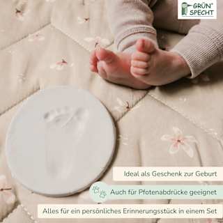 Baby-Abdruckset 2 Dosen Grünspecht
