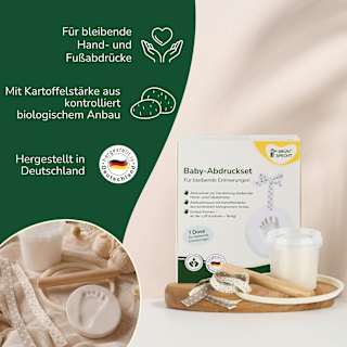 Baby-Abdruckset Grünspecht