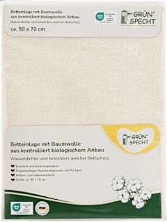 Betteinlage 50x70 cm Grünspecht