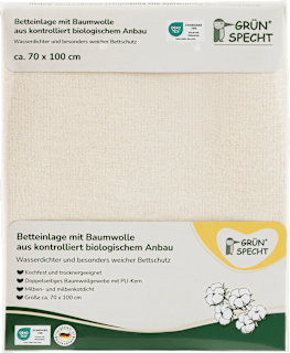 Betteinlage 70x100 cm Grünspecht