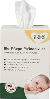 Bio-Pflege-/Windelvlies, 70 Blatt Grünspecht