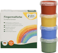Fingermalfarbe Set 4tlg. Grünspecht
