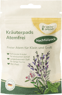 Kräuterpads Atemfrei, Nachfüllpack Grünspecht