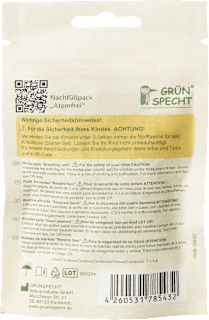 Kräuterpads Atemfrei, Nachfüllpack Grünspecht