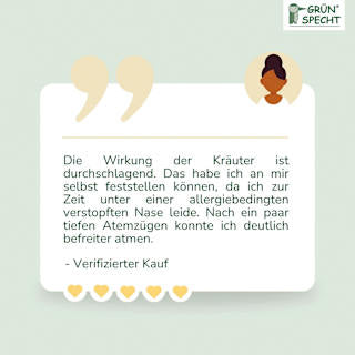Kräuterpads Atemfrei Grünspecht