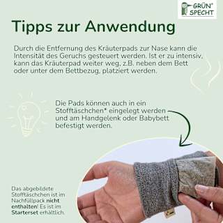 Kräuterpads Traumzeit, Nachfüllpack Grünspecht