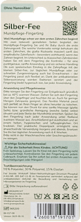 Mundpflege Fingerling Silber-Fee Grünspecht