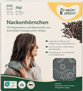 Nackenhörnchen Bio Rapssamen grau-mint Grünspecht