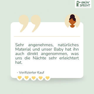 Schnuller Naturkautschuk, Gr. 2, 6-18 Monate Grünspecht