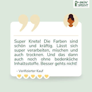 Soft-Knete Set 4tlg Grünspecht