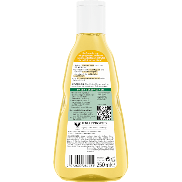 Shampoo Farbglanz Blond Faszination  GUHL
